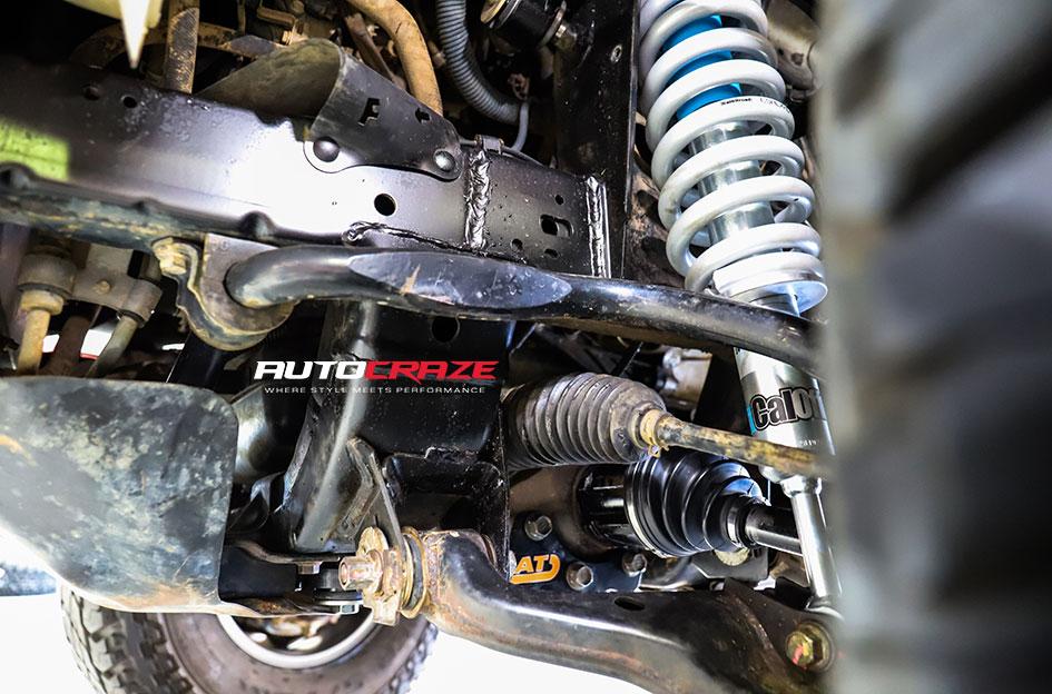 TOYOTA HILUX N70 4WD ATX AX201 CAST IRON BLACK